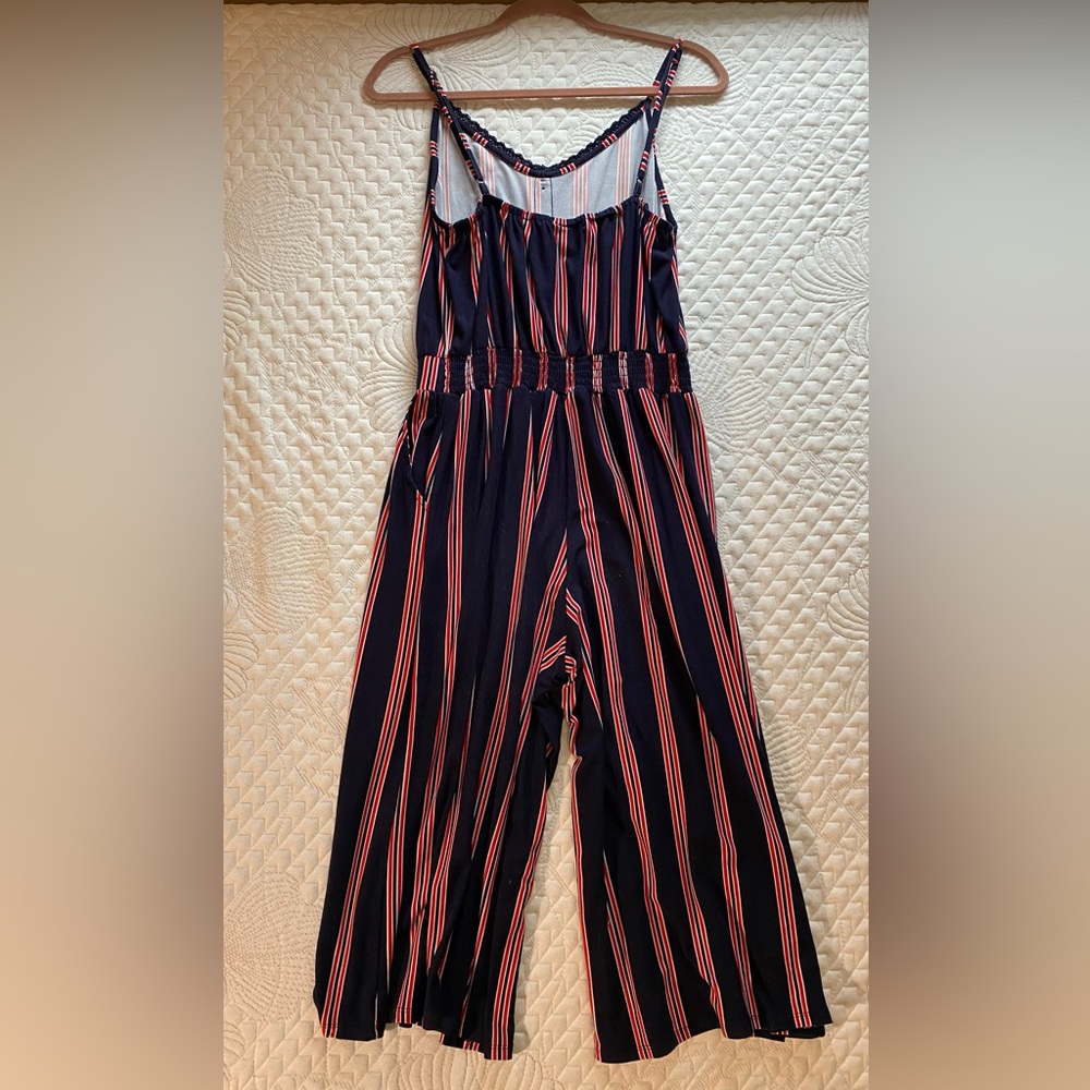 Striped jumpsuit - Picture 2 of 2
